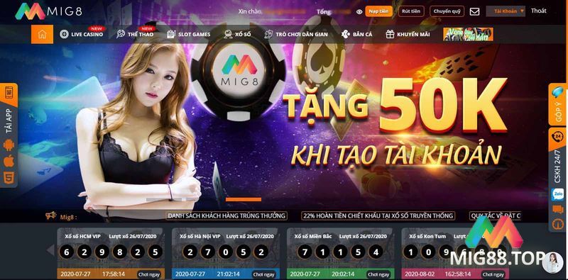 Dàn dealer xinh đẹp tạo cảm giác chân thực như chơi trực tiếp